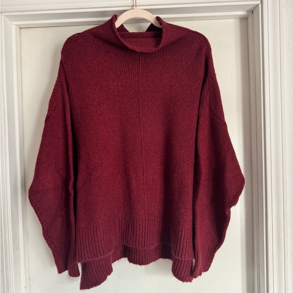 NWOT Free Press Mock Neck Sweater